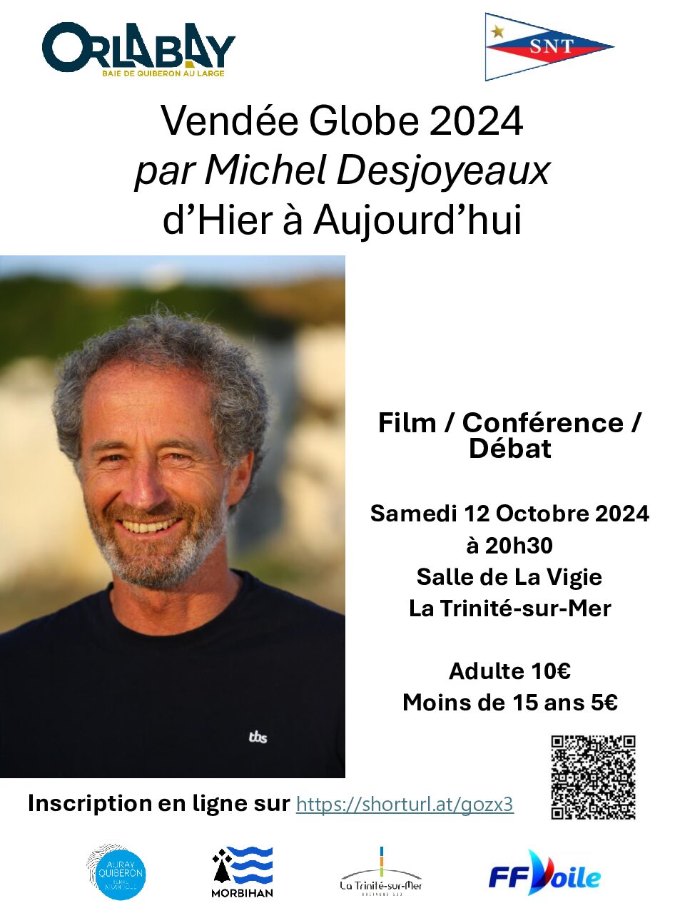 Film – Conférence – Débat “Vendée Globe 2024 de Hier à Aujourd’hui” par Michel Desjoyeaux